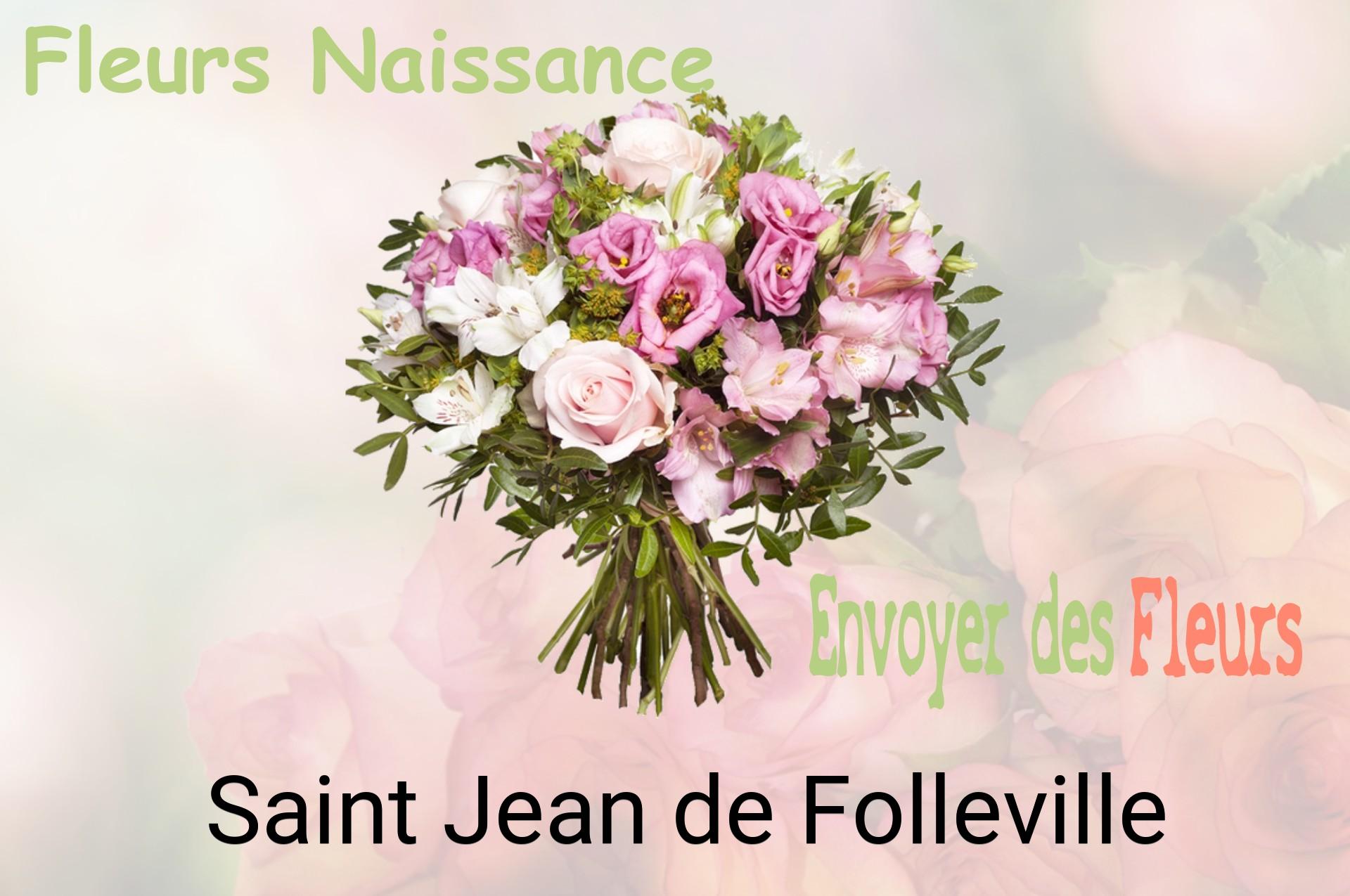 Bouquet de fleurs de naissance livré à Saint-Jean-de-Folleville